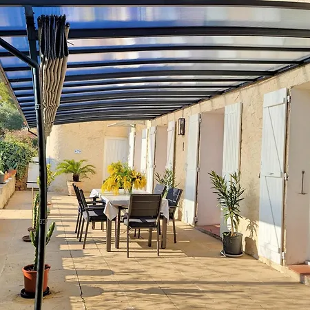 Feriehus Beautiful House Terrace And Garden With Sea View Les Lecques